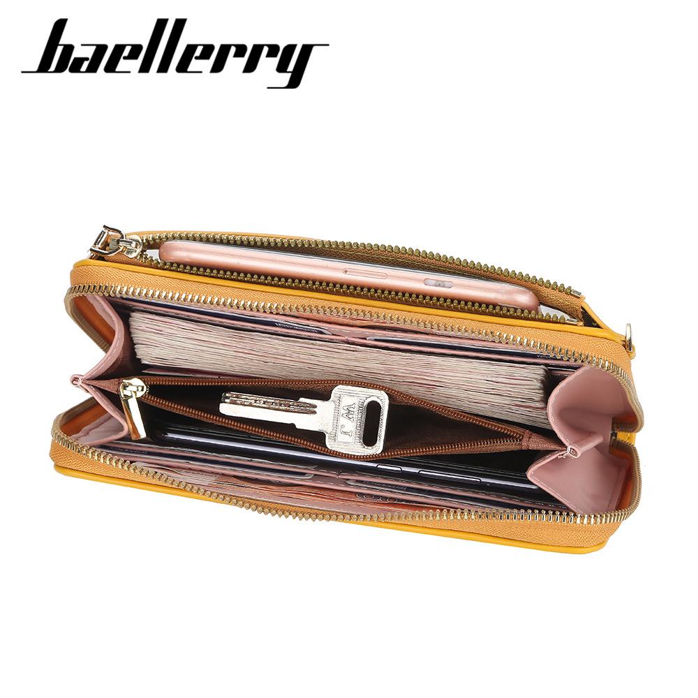 Baellerry Mode Frauen Schulter Taschen Künstliche Leder Telefon Tasche Klassische Design Handtaschen Zipper Umhängetasche Messenger Taschen Geldbörse