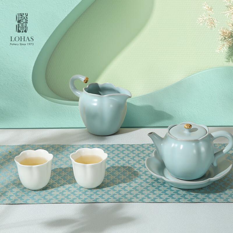 Lubao Jixiangban Ceramic Tea Set