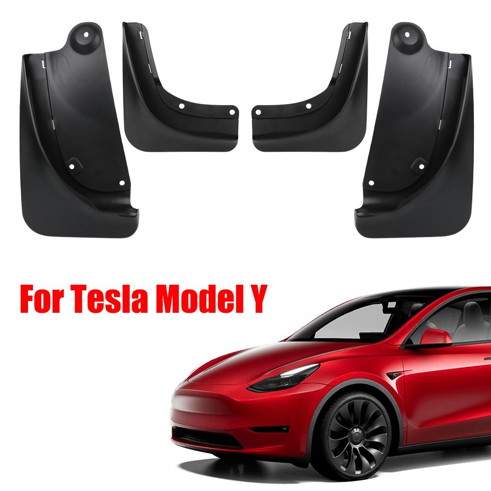 

Модифицированные брызговики Tesla, 4 шт./компл., защита заднего крыла, автомобильные аксессуары, большое крыло для Tesla Model Y, автомобильные брызговики, брызговики