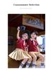 Girls' Kindergarten Spring & Autumn Academic-Style Three-Piece School Uniform Set
