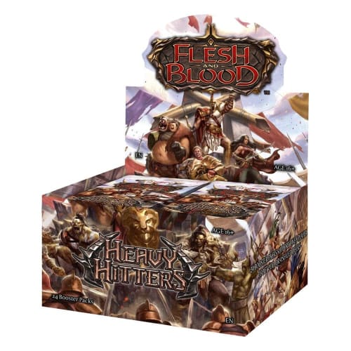 Legendary Story Studios Flesh and Blood CCG: Heavy Hitters Booster Box (24 Packs)
