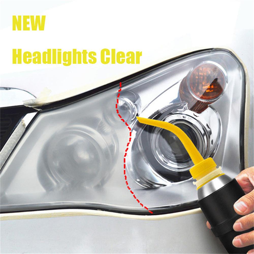 Car Headlight Lens Scratches Yellowing Aging Blurring Cracking Restoration Kit Headlamp Refurbished Atomized Cup