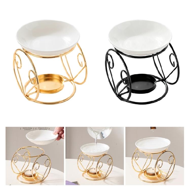 Quemadores de Aceites Esenciales Quemadores de Cera Aromaterapia Aromas Quemadores Difusor de Aceite Cerámico Portavelas de Té Velas Decoraciones