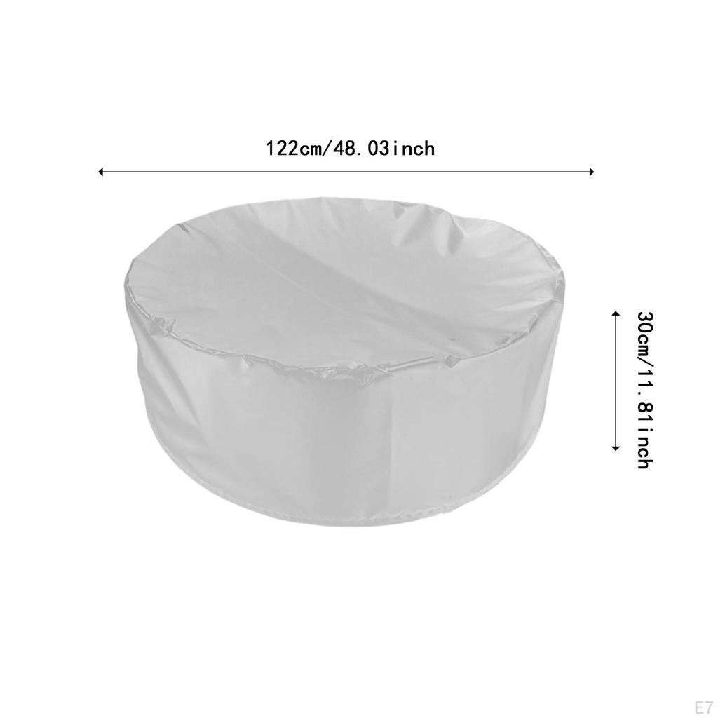 Round Pool Canopy Cover for Above Ground And Sandbox Protection From Dust Rain