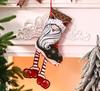 Christmas decorations household fireplace atmosphere pendant cartoon socks gift bag children's candy pendant