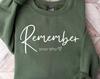 Remember Your Why Sweatshirt T-shirt, Motivational Quotes Top, Inspirational Quote Shirt, Positive Sweatshirt, Motivation Women Gift