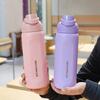 304 Stainless Steel 580/800ml Vacuum Double Drink Insulated Sports Water Bottle Perfect Companion for Outdoor Sport Adventure