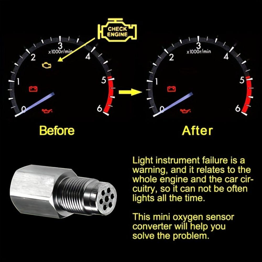 Mini Sensor Spacer Adapter Modifing O2 Sensor Spacer Universal Extension Filter  Car