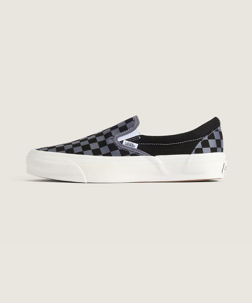 Vans Premium Classic Slip-On Lx - (Checkerboard) Steel Shadow / Vn000D9Pfsm1