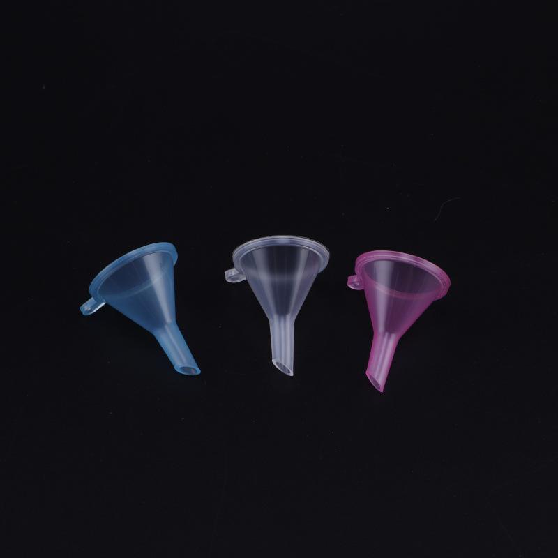 Mini Plastic Funnel for Decanting Perfume and Liquids чёрный