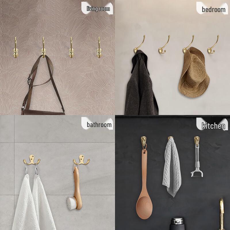 Yimiao Solid Brass Wall Hook
