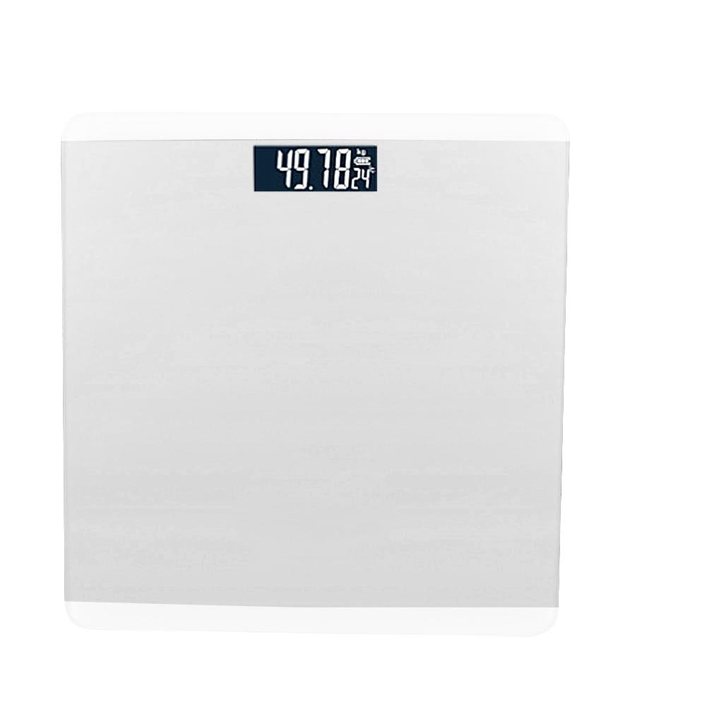 

Бытовые электронные весы для тела Здоровье Взвешивание Большой дисплей Весы высокой точности белый