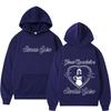 Sienna Spiro My House Tour Felpa con Cappuccio Grafica Uomo Donna Moda Pullover Maniche Lunghe Casual Larga Harajuku Felpe Top