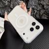 Clear Hard Phone Case For iPhone 17 Air 16 15 Pro Max 14 Plus 13 12 Mini 11 16e Magsafe Magnetic Wireless Charge  Funda