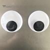 1 Pair 5cm/7cm/10cm/12cm/15cm Refrigerator Magnets Self Adhesive DIY Synthetic Resin Black White Googly Eyes  Fridge Stickers Scrapbook Accessory