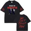 Vintage Washed Future Metro Boomin We Don't Trust You Trap Hip Hop Printed Cotton T-shirt Men Women Tee Summer Casual Fashion Clothing Tops Streetwear