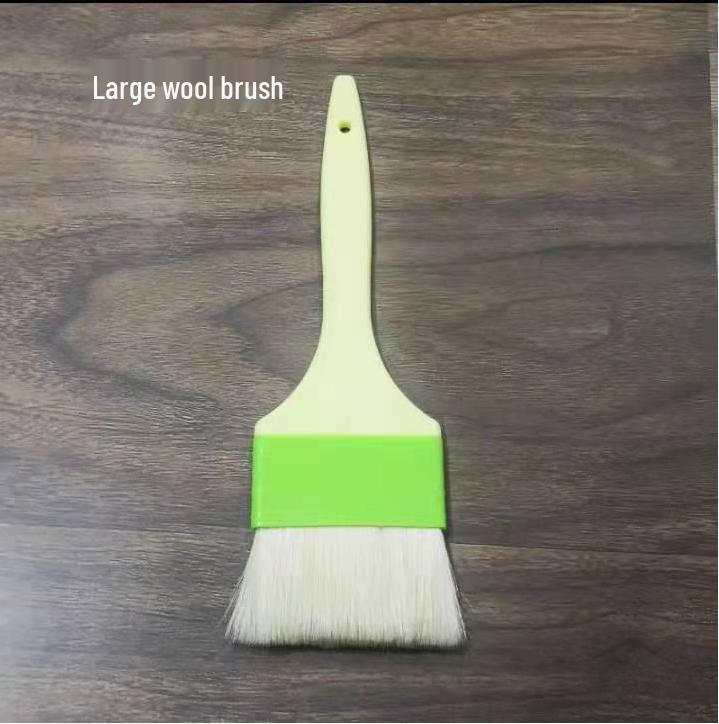 Soft Wool Kitchen Brush for Barbecue, Baking, Sauce, and Egg Wash