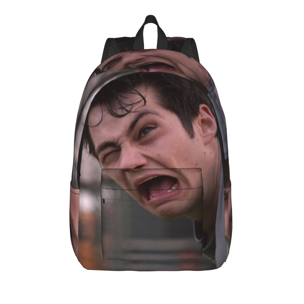 Dylan Obrien Actor Style Knapsack Lightweight High School Work Daily Pack for Men Women Laptop Computer Carry Carrier
