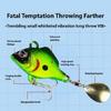 5Pcs Rotating Metal Vib Vibration Baits High Performances Fishing Lure Artificial Hard Baits Spinner Spoon Lure Enduring