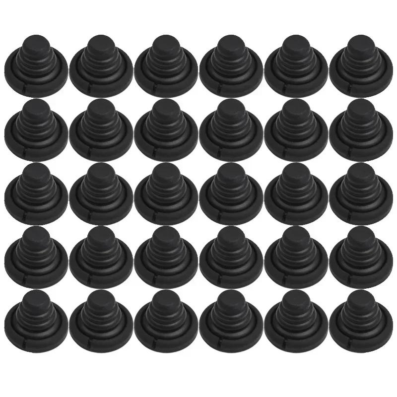 40-1PCS Car Door Shock Absorber Cushion Silicone Gasket Trunk Sound Insulation Pad Thickening Shockproof Latch Accessories