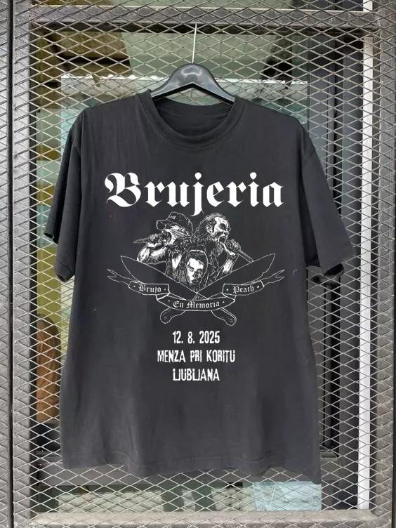 

NEW Brujeria Band Tour 2025 Gift For Fan S5XL Unisex Tshirt K478 Unisex T-Shirt XXL