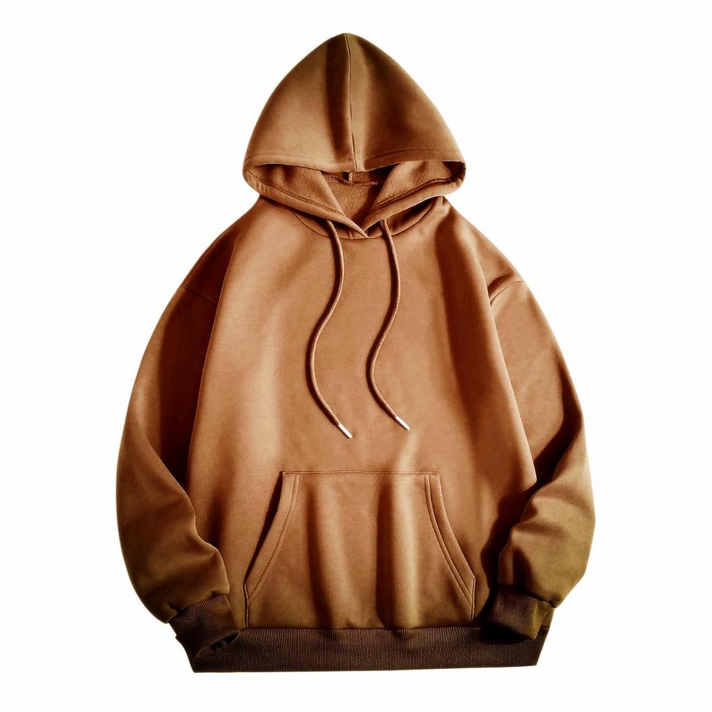 2023 Europäisches Herbst/Winter Damen Samt Kapuzenpullover mit langen Ärmeln