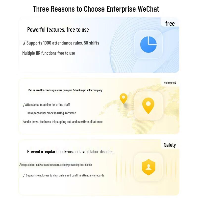 Enterprise WeChat Smart Cloud Fingerprint Attendance Machine CN plug (adapter included)