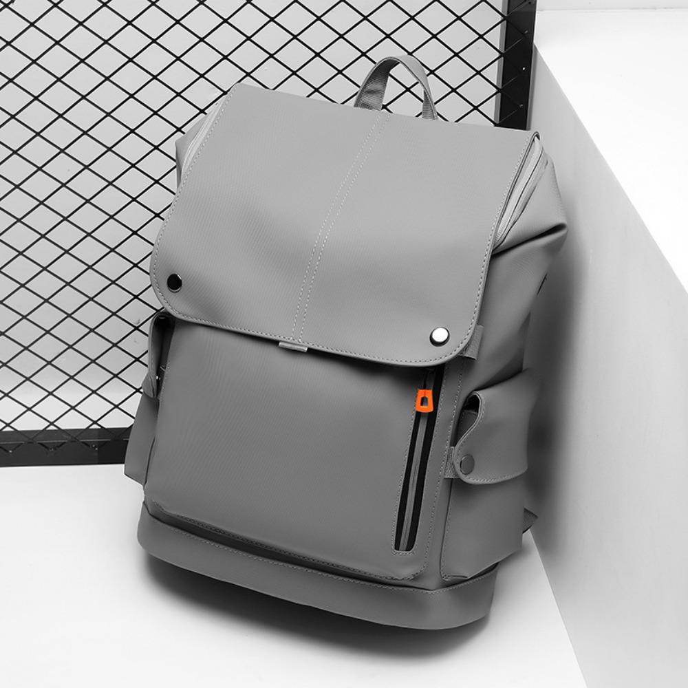 Modische lässige doppelte Schulter Rückentasche Herren Große Kapazität Wasserdicht Schultertasche Computertasche Kann angepasst werden Geschäftstasche Aufbewahrung