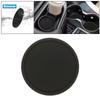 Car Cup Holder Coaster Drink Mat Decoration for Kitchen Bedroom Trucks Black