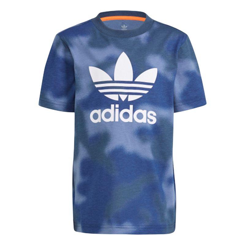 Adidas Originals T Shirt Blue Children Aged 3 7 Years Old GN4119 110