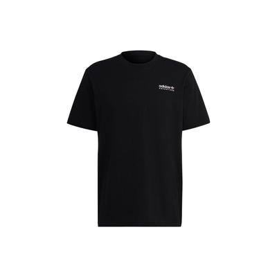 Adventure Mountain Back Tee Black Men Streetwear HK5010