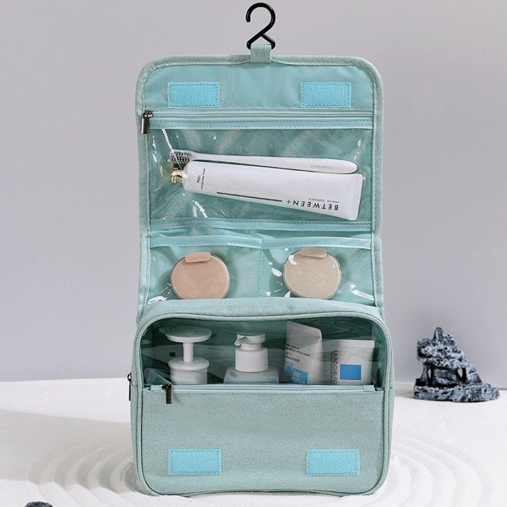 Large Capacity Hanging Cosmetic Bag with Hook Hook Wash Bag Toiletry Organizer Makeup Bag  Girls
