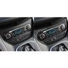 Carbon Fiber For Ford Escape Kuga 2013 2014 2015 2016 Accessories Car Interior Automatic Climate Control Panel Trim Sticker