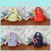 Childrens Candy Color Nylon Casual Small Shoulder Bag For Kids Daily Use
