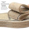 Fall/Winter Wool Felt Insoles: Thick, Warm, Shock-Absorbing, Pressure-Relieving, Multi-Size, Customizable for Sports Shoes.