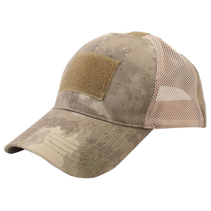 BASEBALL CAP #3 Ribstop TC Black Green Khaki Multicam Camouflage Kanye Baseball Cap Mesh Panels Breathable Beanie Hats For Men