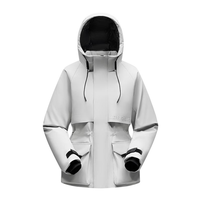 

Унисекс зимняя куртка Mery City с капюшоном и гусиным пухом M