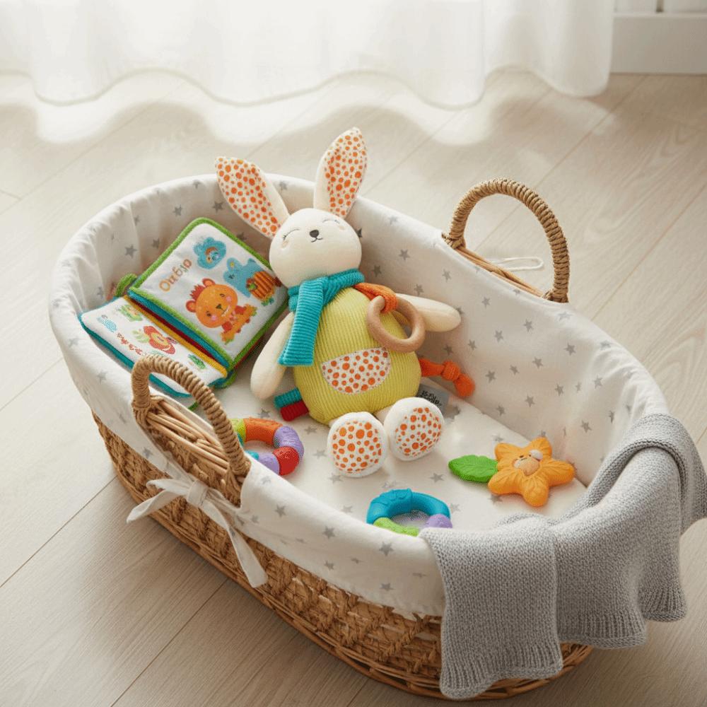 Soft Plush Rabbit Stuffed Animal Huggable Soothing Sleeping Aids Doll  Comfort Toys