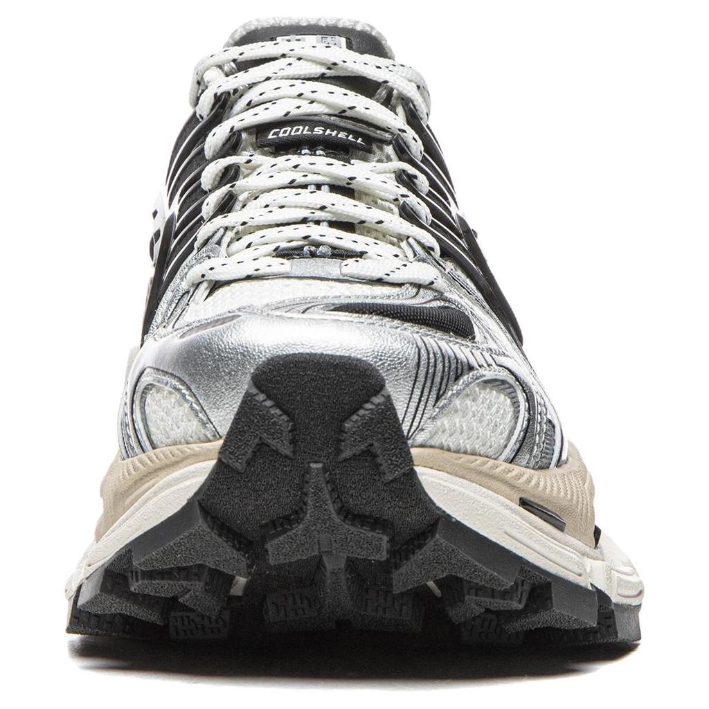 Li Ning Lijun Ace 3.0 Versatile Comfortable Durable Breathable Low-Top Dad Shoes Women sneaker Silver Black AZGW308-4