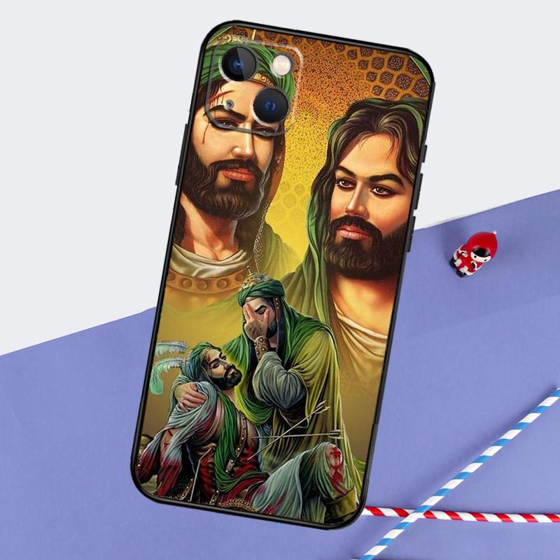 Islam Shia Imam Ali Iraq Arabic Phone Case For iPhone 16 Pro Max 11 13 14 15 Pro Max 12 Mini XR 16 15 Plus 16e Back Cover