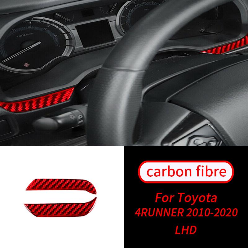 

Для Toyota 4RUNNER 2010-мягкое углеродное волокно, панель переключения передач, подъемник окна, панель управления воздуховыпускным отверстием, салон автомобиля Instrument panel6Za
