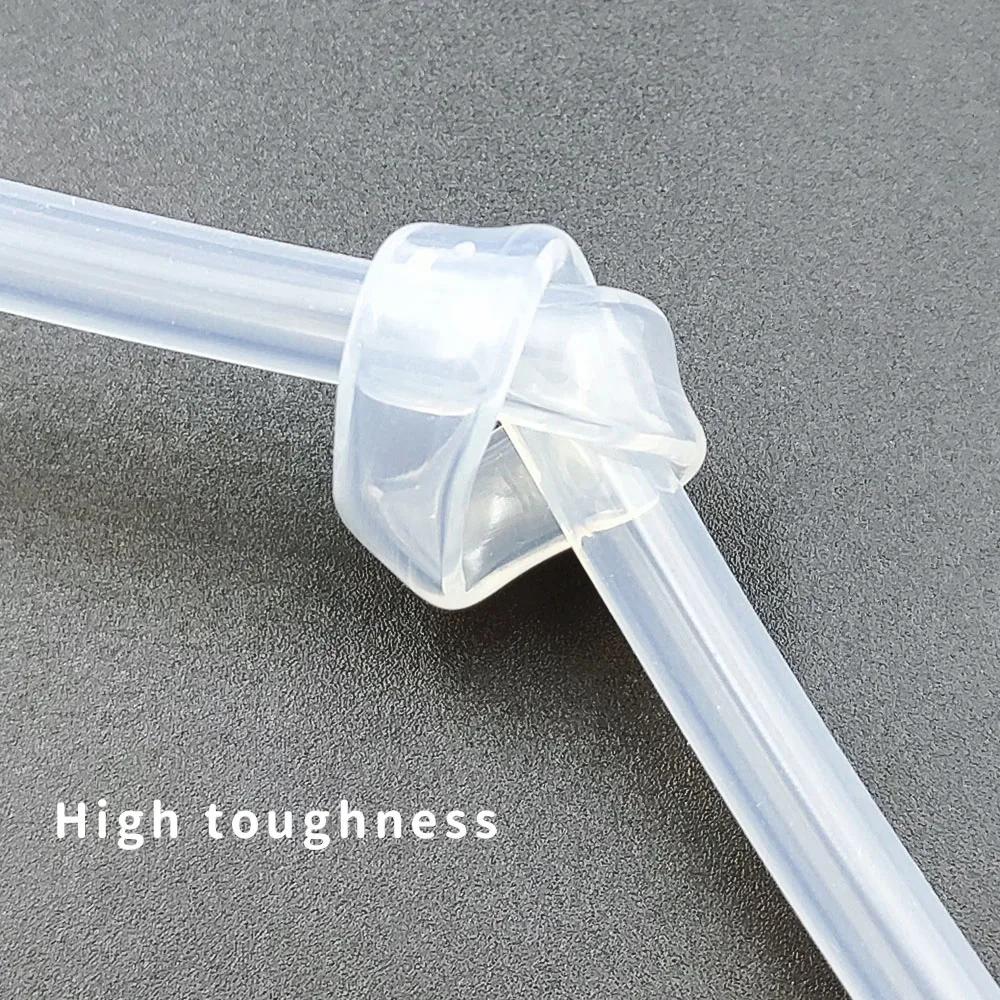 Transparenter Silikonschlauch, Lebensmittelqualitätsrohre, Gummischlauchschläuche, Aquariumschlauchpumpe, 4 mm, 6 mm, 8 mm, 10 mm, 12 mm