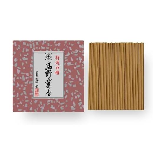 Koyasan Daishido Specially Selected Sandalwood Takano Reiko Incense Incense Sandalwood Sandalwood Room Burning Buddhist Altar Offering Short Size