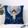 Ireland S-Song Of The Sea Cushion Cover Breathable Linen Pillow Cover Skin-Friendly Home Decor Pillowcase With Hidden Zipper