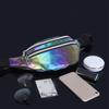 Gradient Color Fanny Pack Laser Holography Crossbody Waist Bag Packbelt Bag Premium Durable Quality Useful Practical