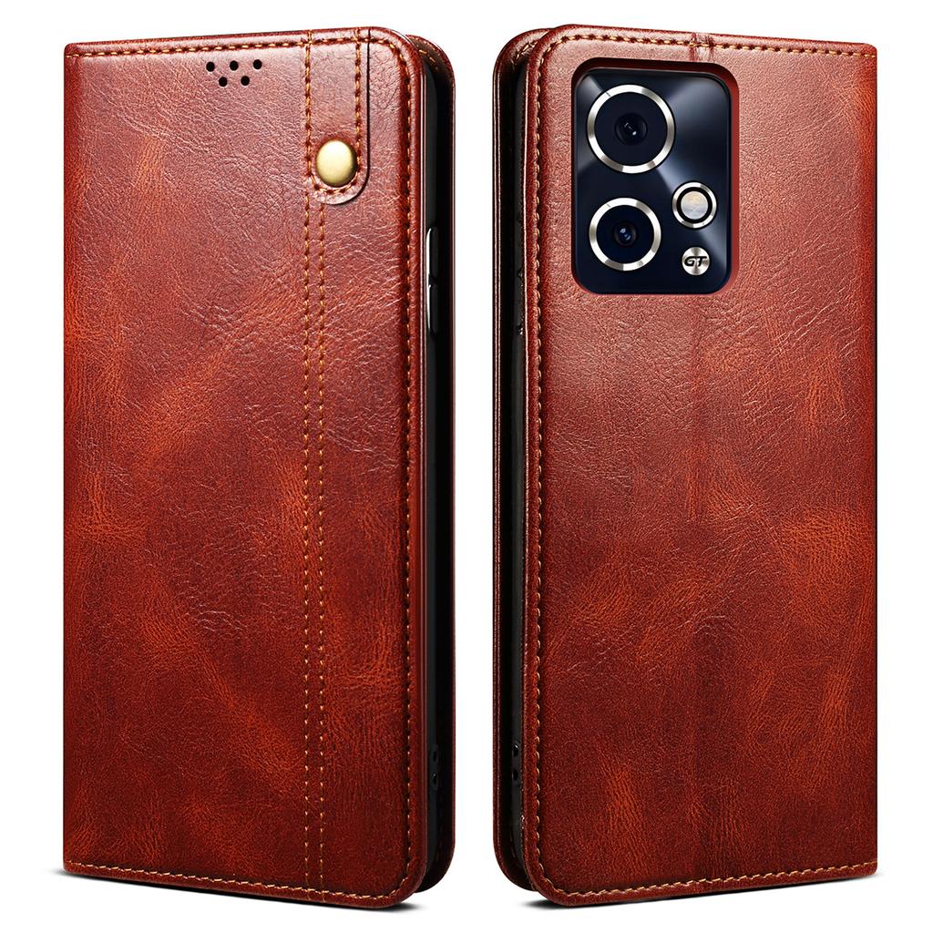 For Honor 90 GT 5G PU Leather Case Card Slot Wallet Phone Shell Crazy Horse Pattern