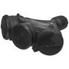 Triple Rubber Splitter Black Extrem - E+01-1580