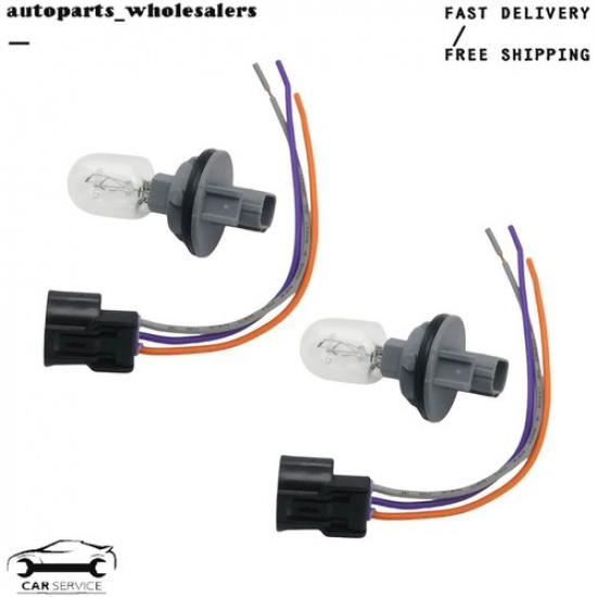 For Honda CR-V 2002-2016 4Pcs Turn Signal Pointer Bulb Socket Lamp Light Harness