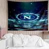 Napoli Football Club Emblem Tapestry Accessories Playroom Tapestry, for Bedroom,Livingroom, dormitory Room Wall Decor Fan Birthday Gifts