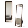 JINGRUIXIANG Nordic Solid Wood Full Length Mirror